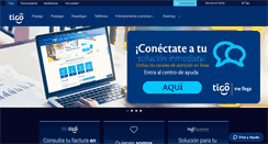 Desktop Screenshot of m.tigo.com.hn